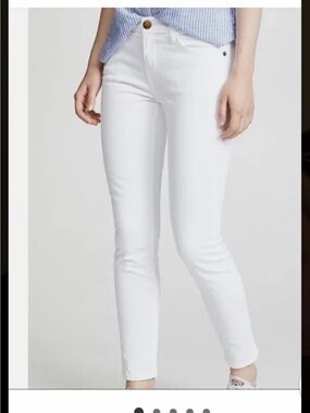 Current/Elliott White Ankle Jeans Size 29